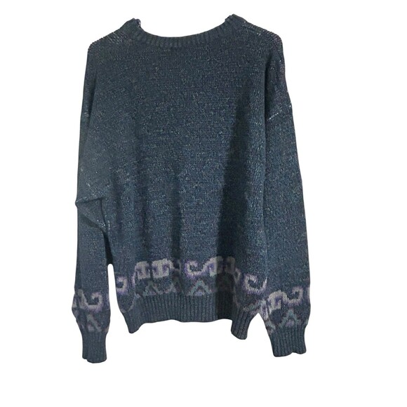 Vintage London Fog Knit Sweater Extra Large Dad Grandpa Holiday Sweater USA Lg - Picture 4 of 8